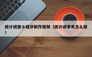 林州统计调查小程序制作视频（统计调查表怎么做）